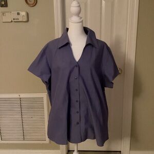 Coldwater Creek Lavender Blouse